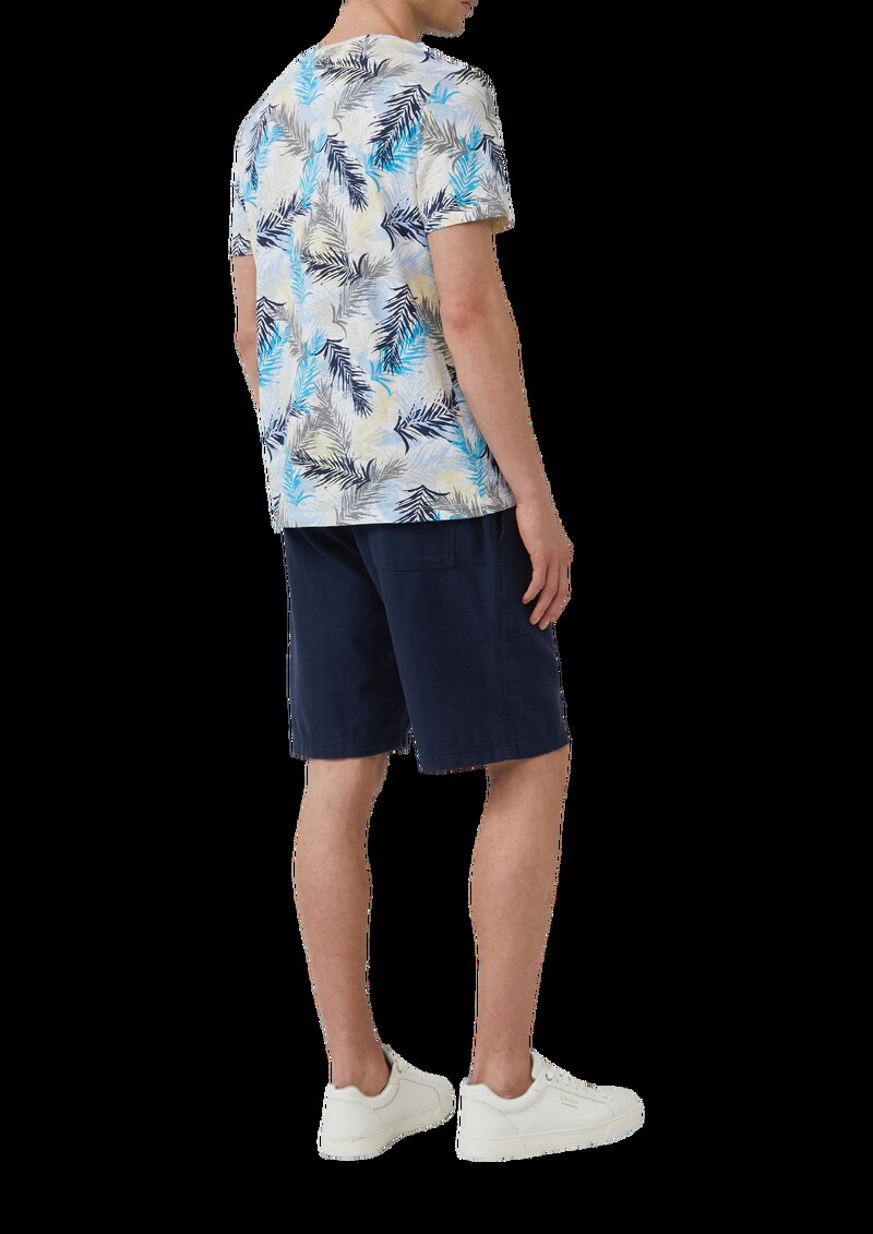 Detroit: Strukturierte Bermuda im Relaxed Fit