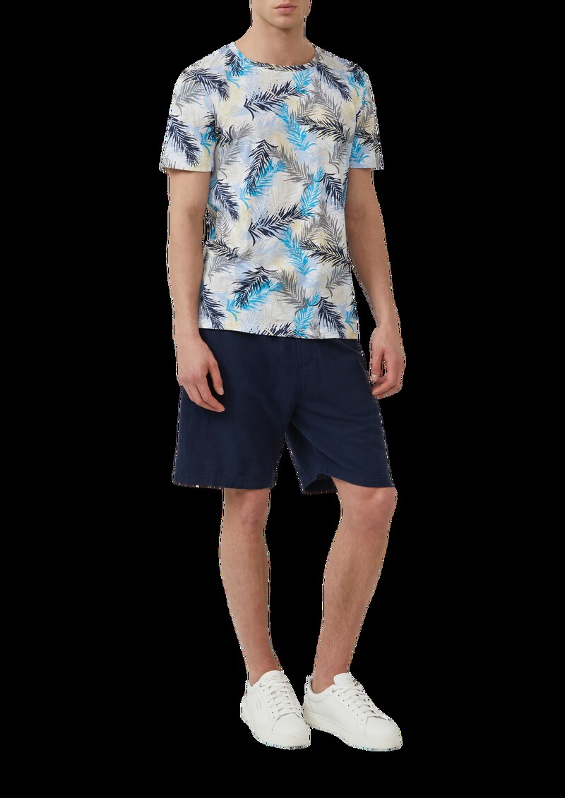 Detroit: Strukturierte Bermuda im Relaxed Fit