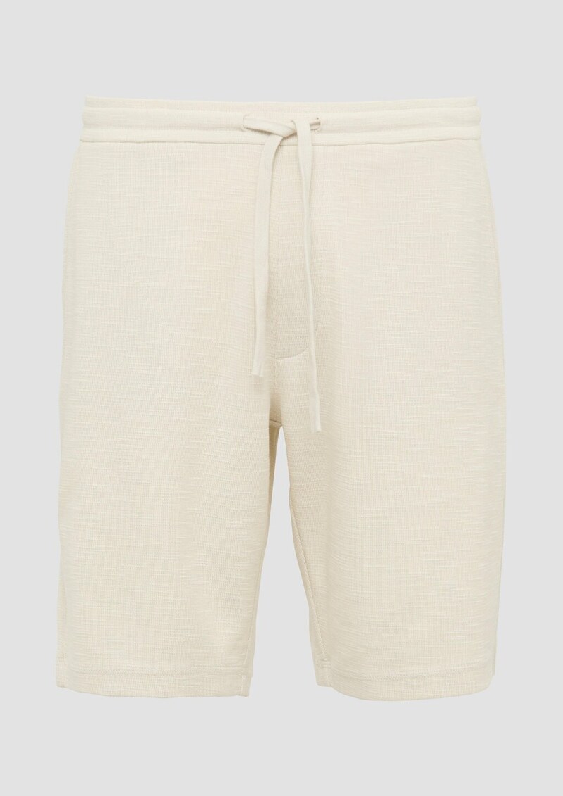 Detroit: Strukturierte Sweat-Bermuda im Relaxed Fit