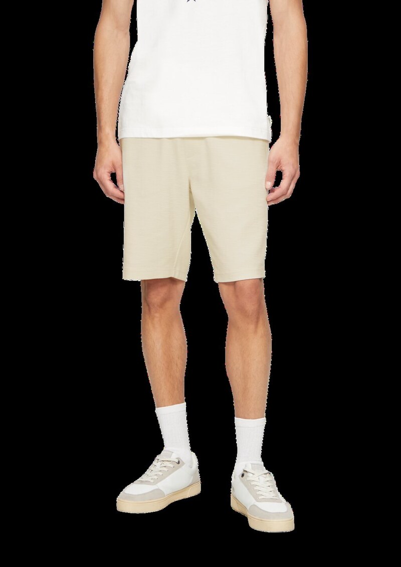 Detroit: Strukturierte Sweat-Bermuda im Relaxed Fit