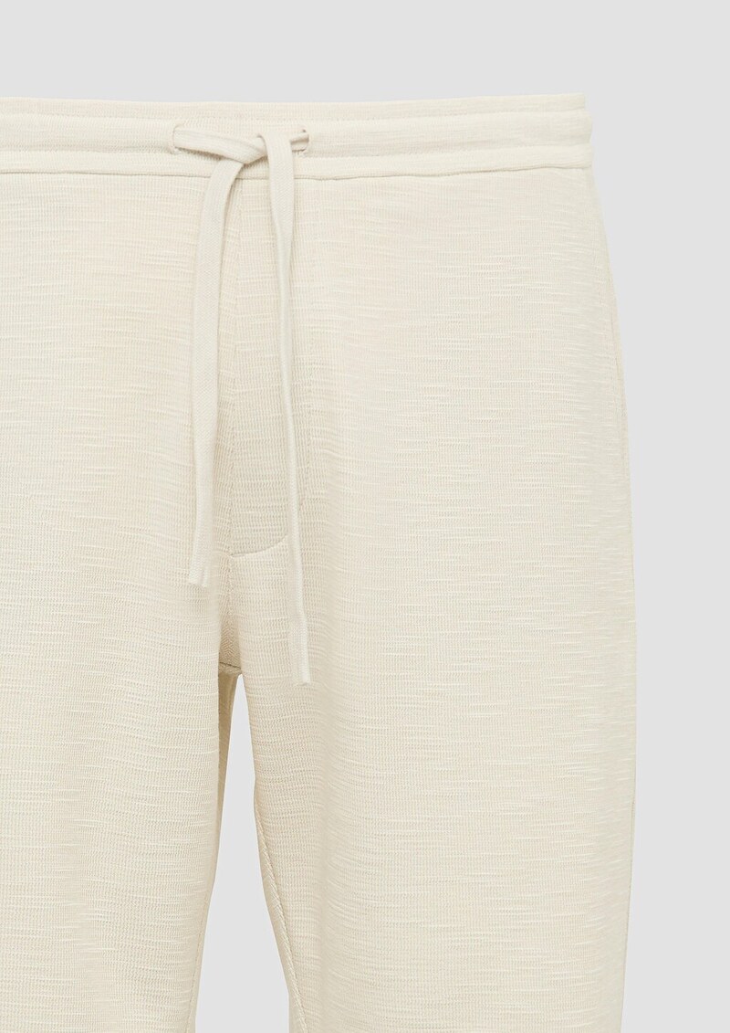 Detroit: Strukturierte Sweat-Bermuda im Relaxed Fit