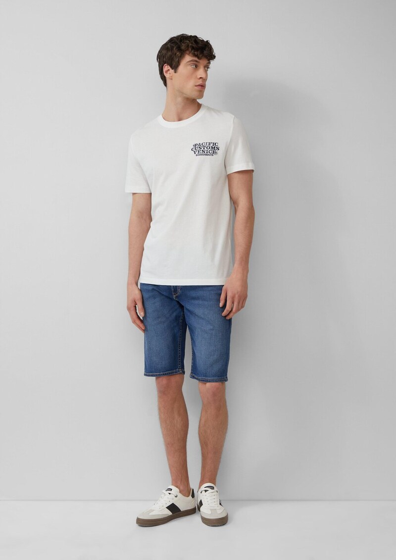 Bermuda-Jeans / Regular Fit / Mid Rise / Straight Leg