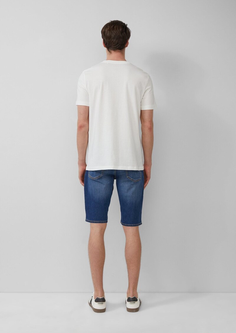 Bermuda-Jeans / Regular Fit / Mid Rise / Straight Leg
