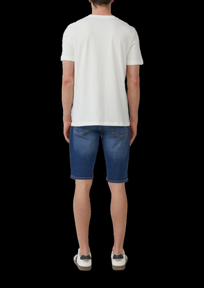 Bermuda-Jeans / Regular Fit / Mid Rise / Straight Leg