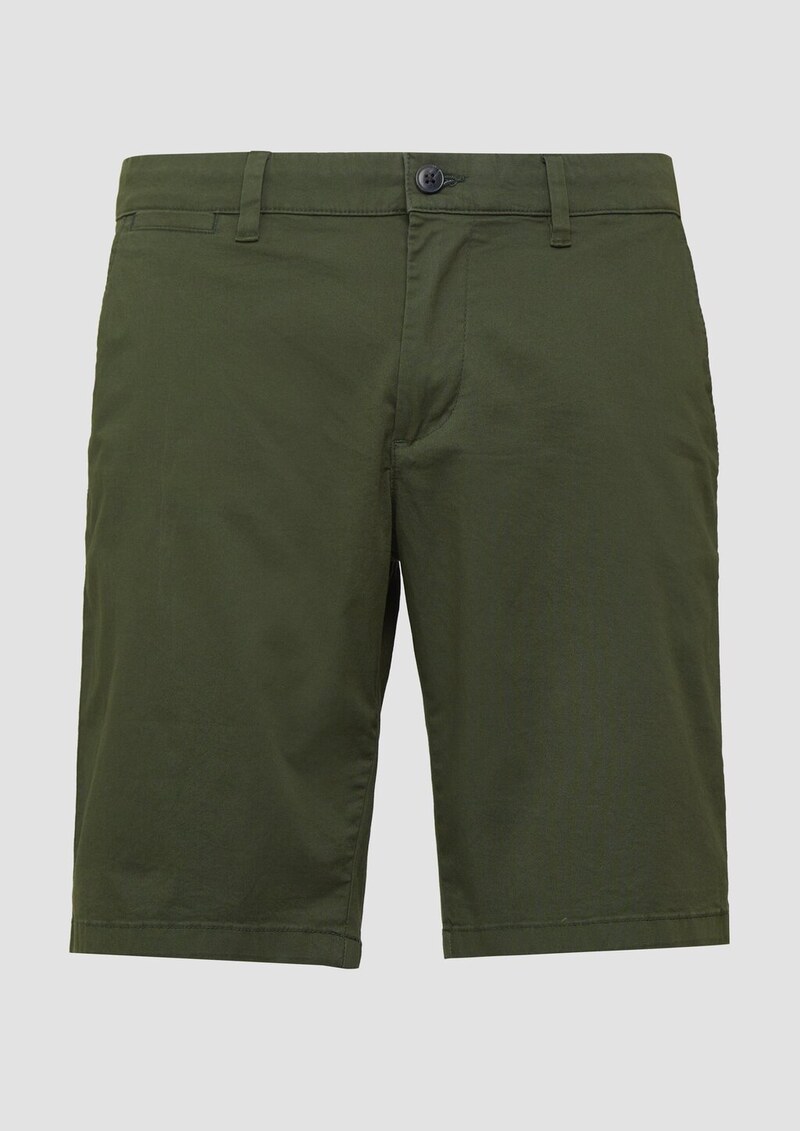 Phoenix: Chino-Shorts aus Baumwollstretch