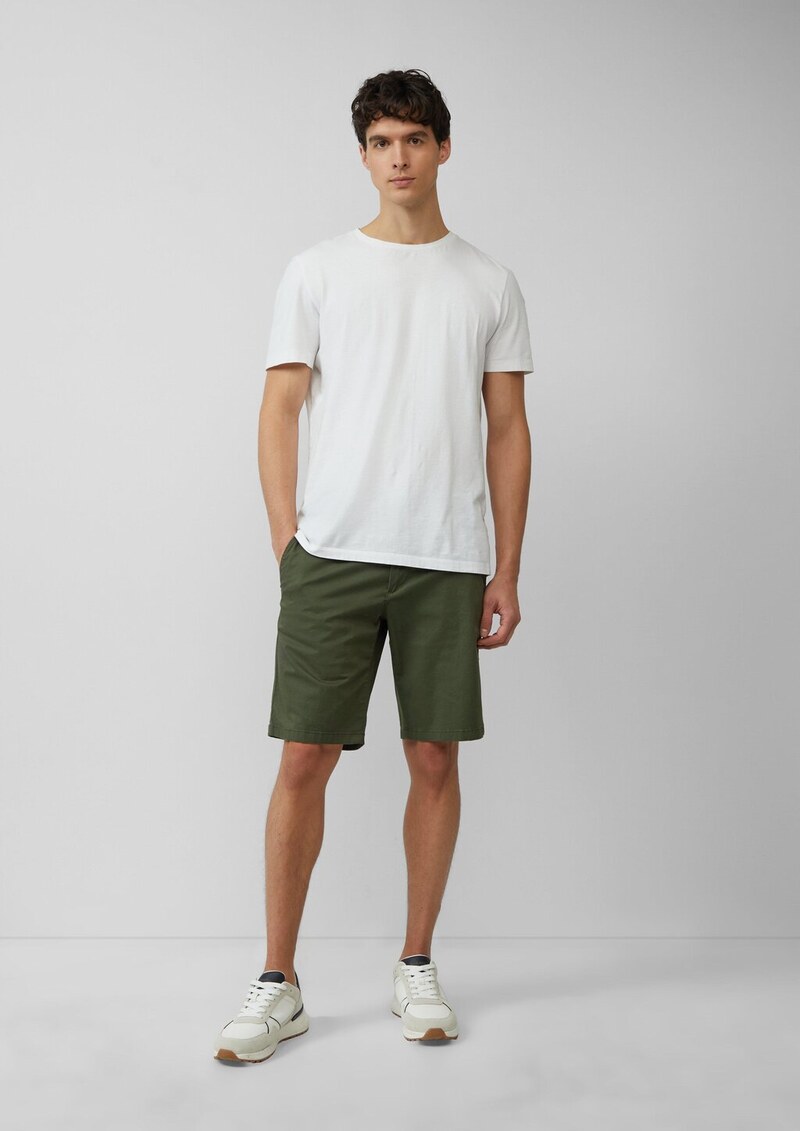 Phoenix: Chino-Shorts aus Baumwollstretch