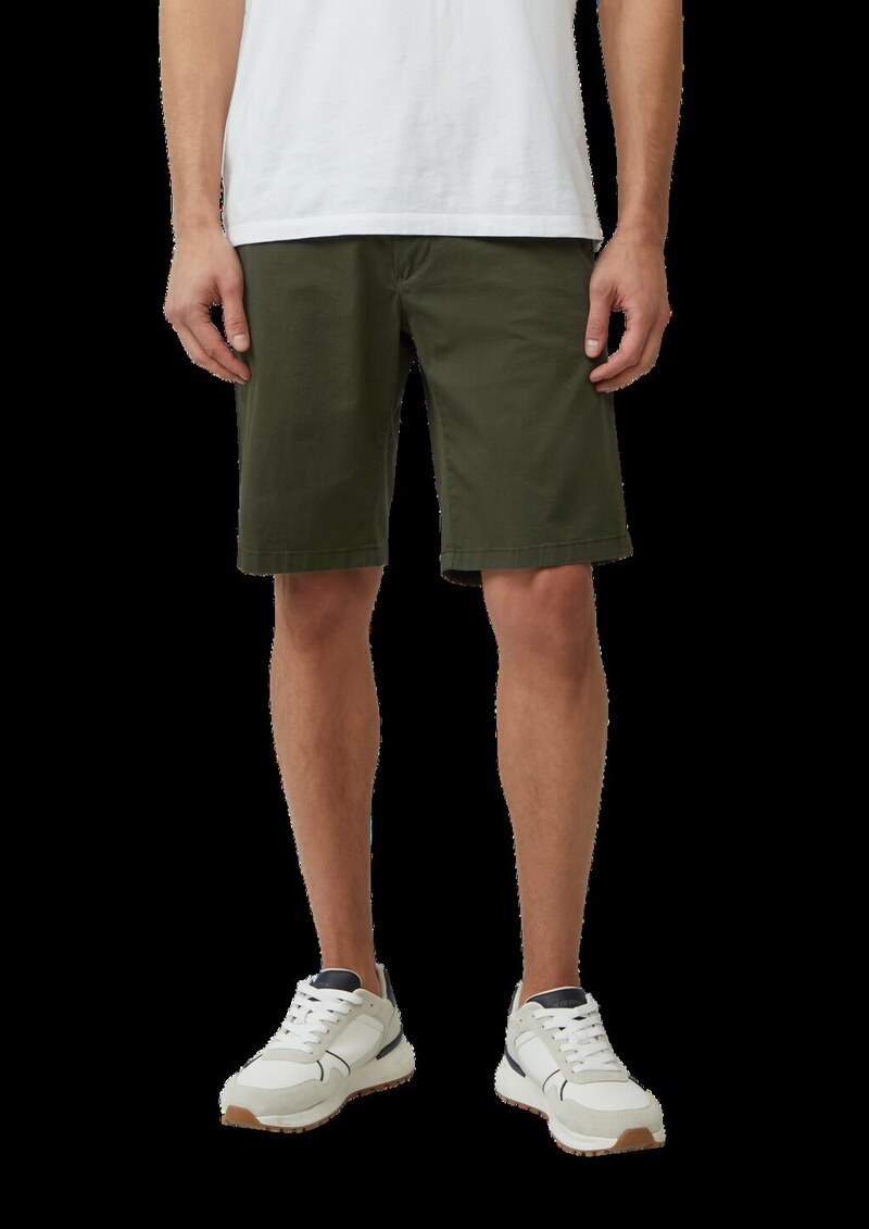 Phoenix: Chino-Shorts aus Baumwollstretch