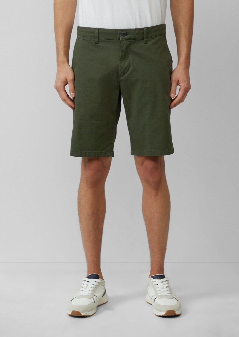 Phoenix: Chino-Shorts aus Baumwollstretch