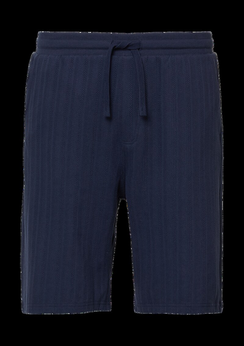 Detroit: Strukturierte Bermuda im Relaxed Fit