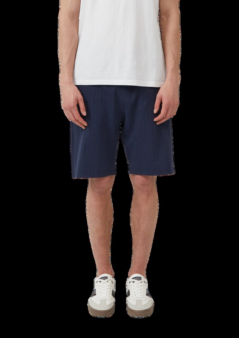 Detroit: Strukturierte Bermuda im Relaxed Fit