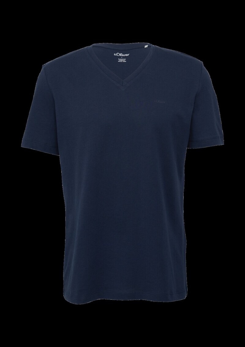 Baumwoll-T-Shirt mit Logo-Print