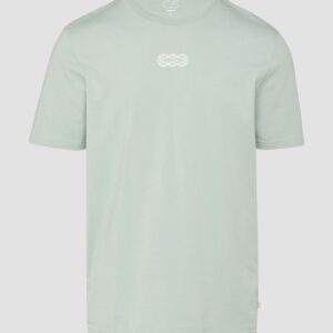 Basic Rundhals T-Shirt mit Frontprint