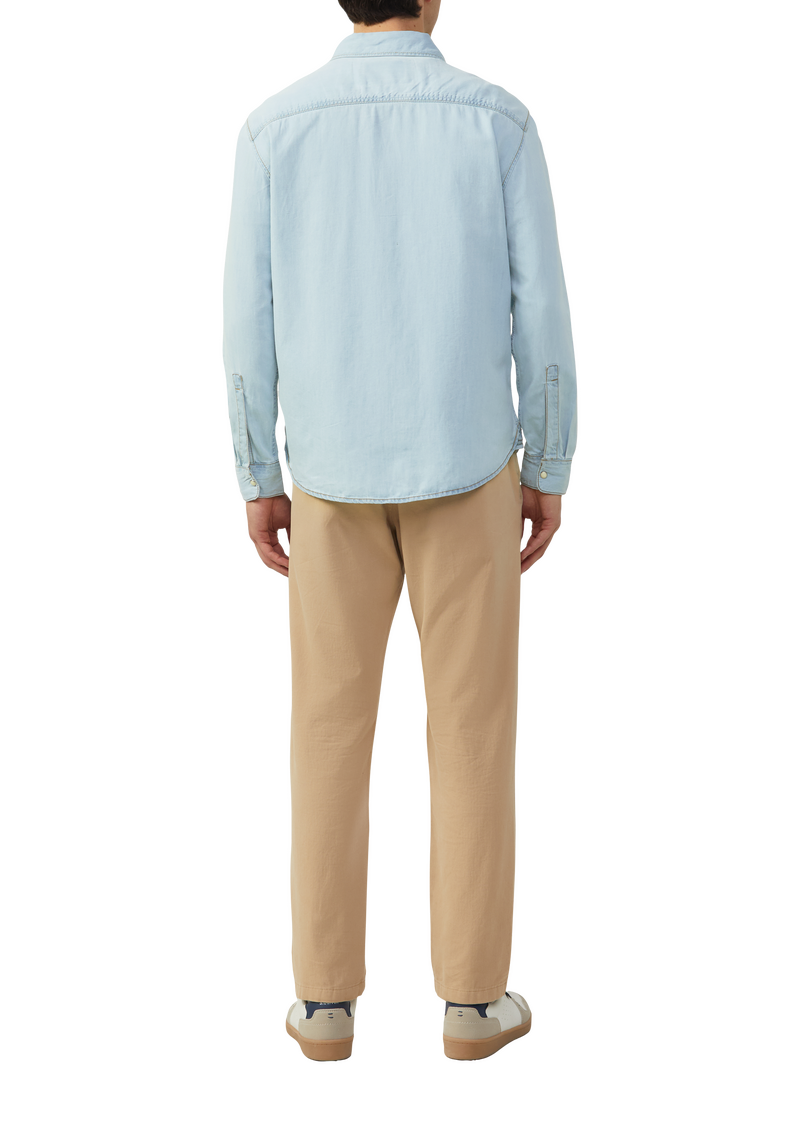 Regular Fit: Denim-Hemd im Western-Stil