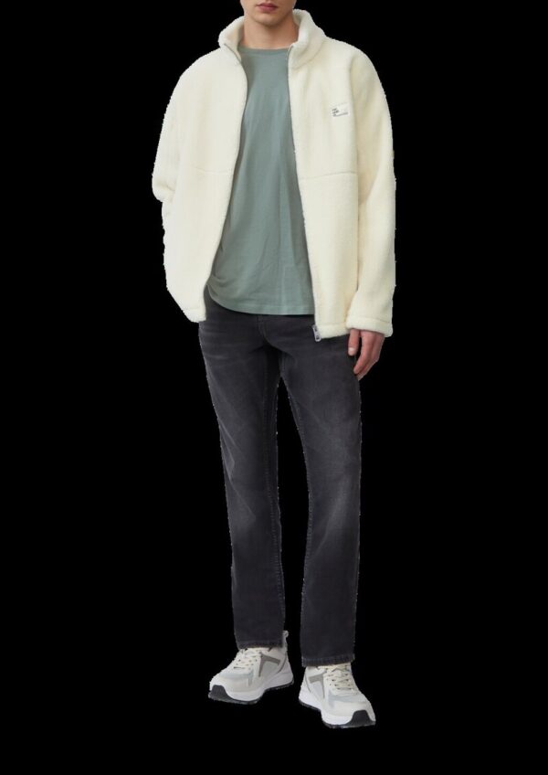 Fleecejacke aus Teddy-Plüsch