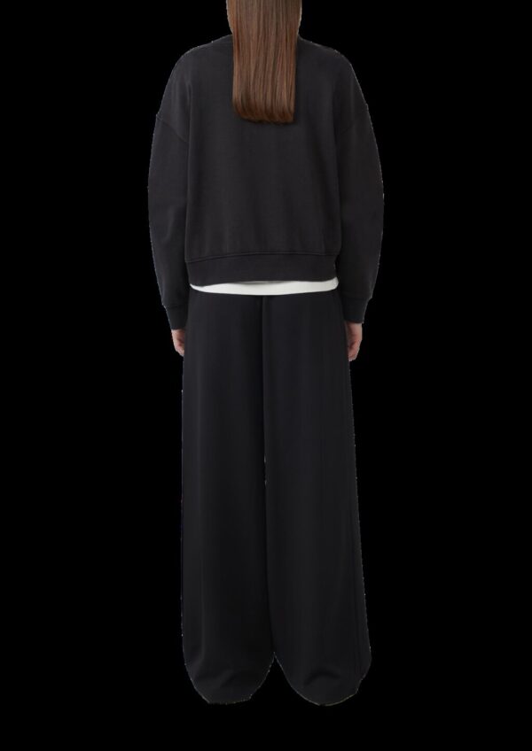 Gewaschenes Sweatshirt mit Frontprint