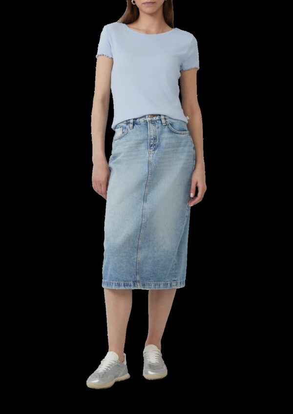 Denimrock in Midilänge