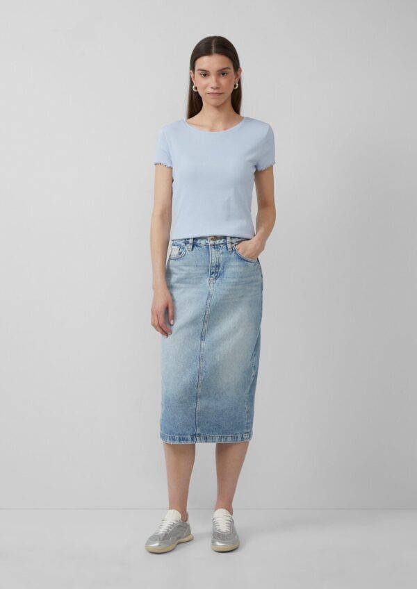 Denimrock in Midilänge