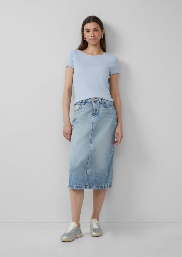 Denimrock in Midilänge