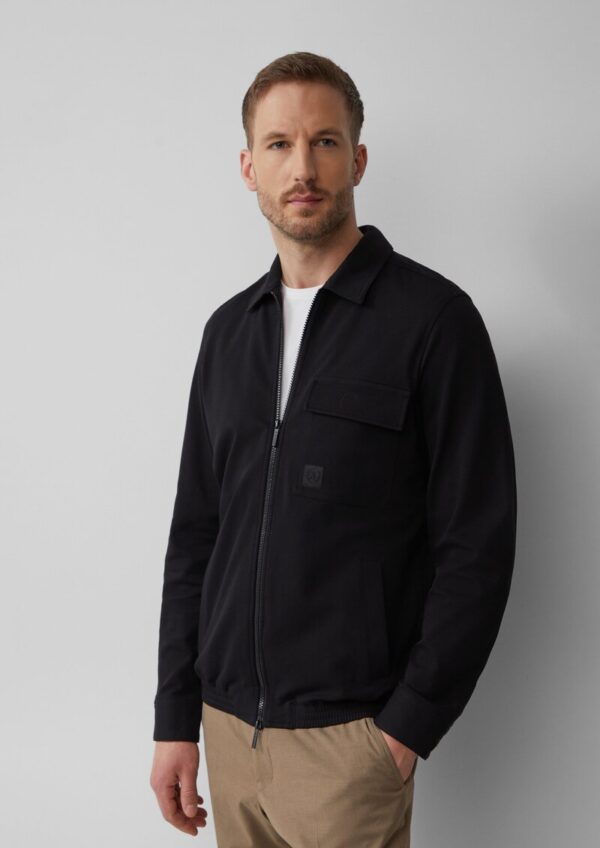 Sportive Jacke aus hochwertigem Baumwollstretch
