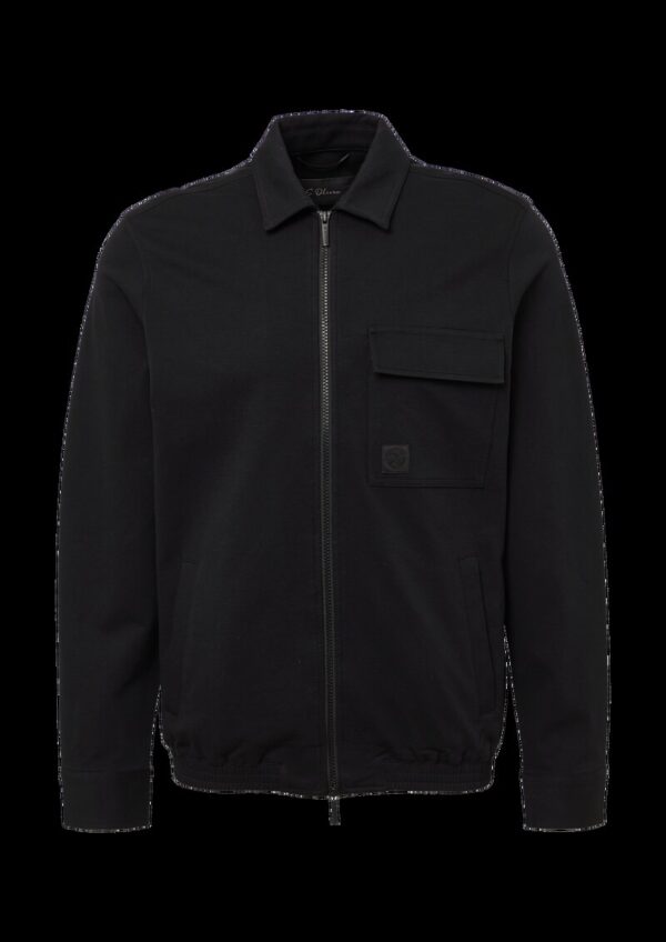 Sportive Jacke aus hochwertigem Baumwollstretch