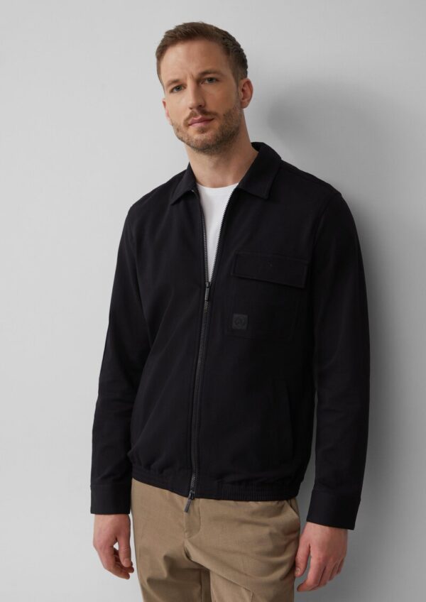 Sportive Jacke aus hochwertigem Baumwollstretch