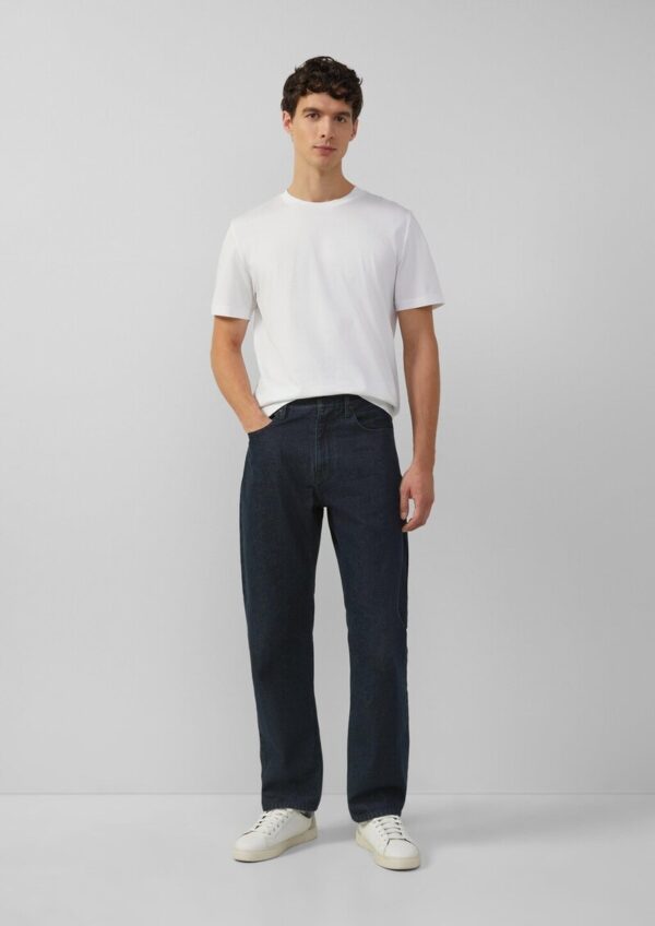 Jeans / Relaxed Fit / Mid Rise / Straight Leg / 100% Baumwolle