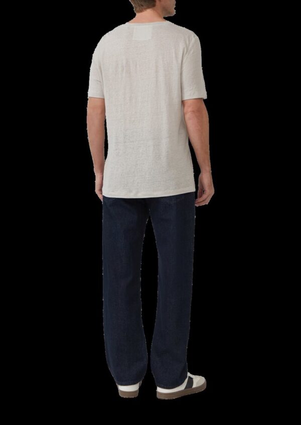 Hochwertiges Flammgarn-Shirt aus Leinen