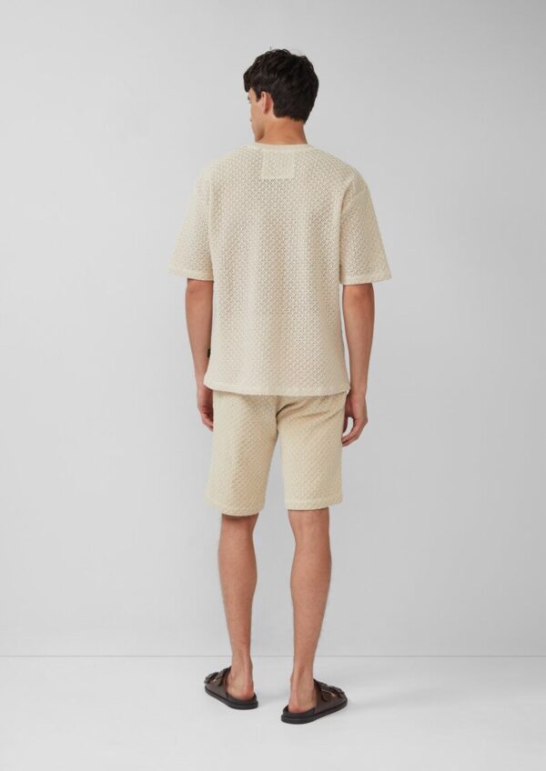 Häkel-T-Shirt im Relaxed Fit aus Baumwolle