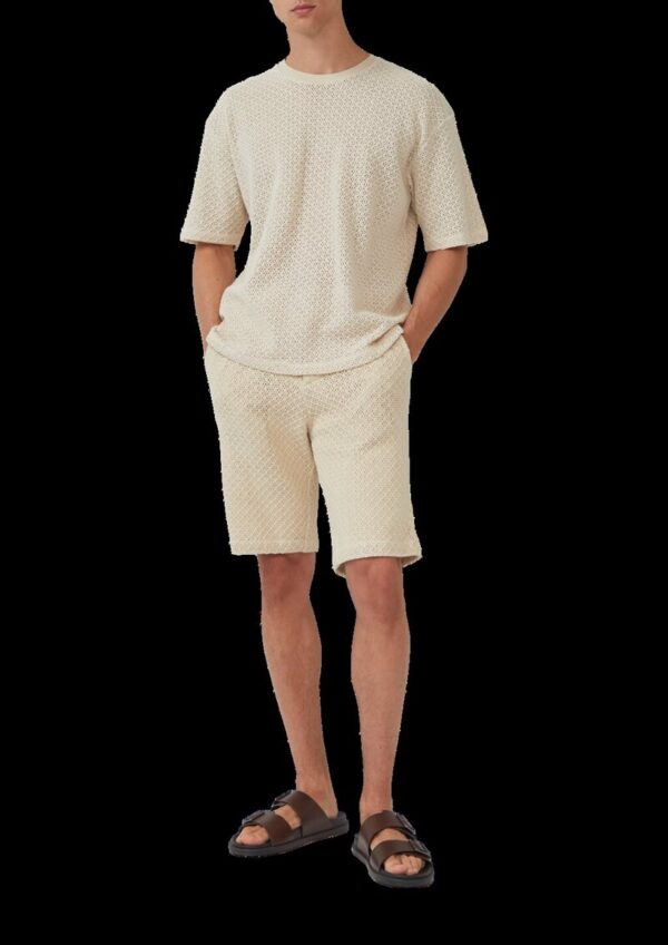 Häkel-T-Shirt im Relaxed Fit aus Baumwolle