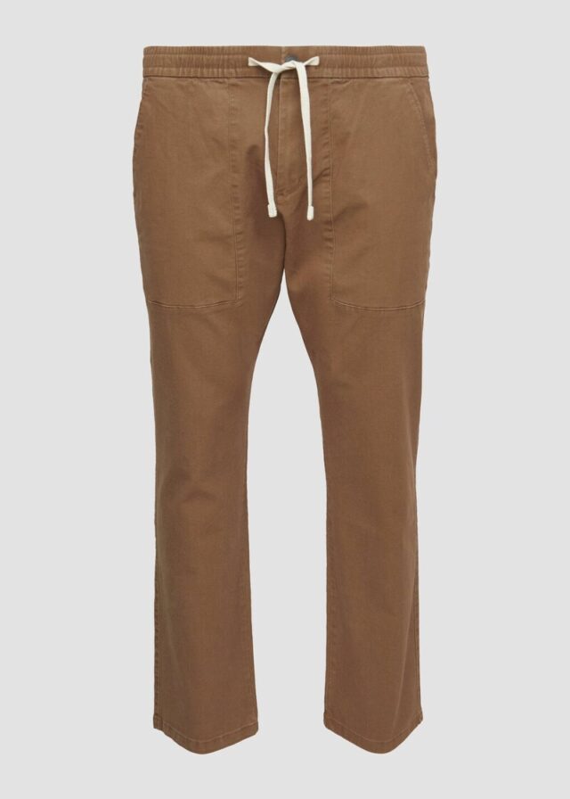 Chinohose im Relaxed Fit aus Baumwollstretch