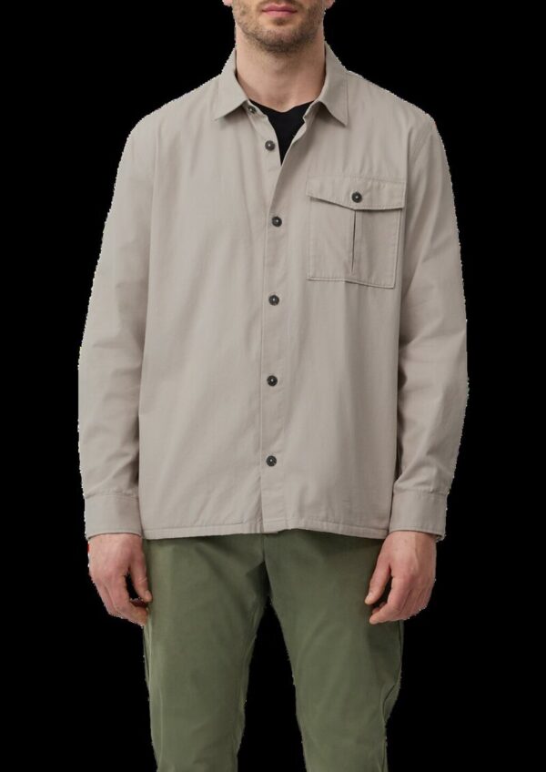 Softes Overshirt im Relaxed Fit mit Eingrifftaschen