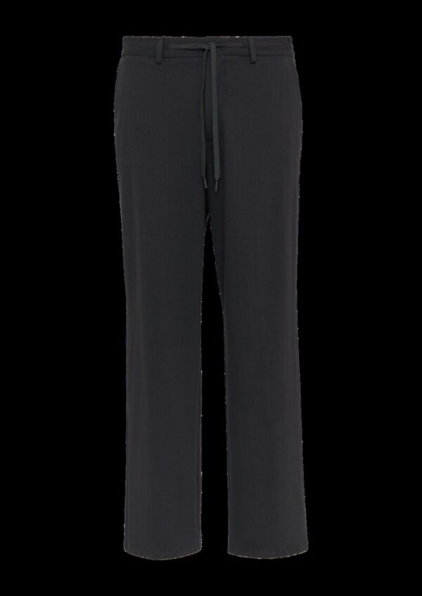 Wide-Leg-Hose aus hochwertigem Baumwollstretch