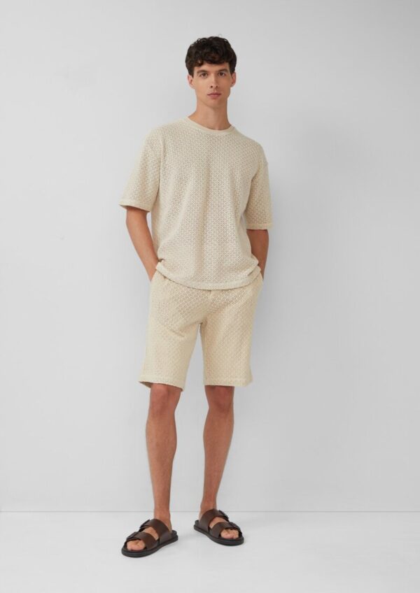 Häkel-Shorts im Relaxed Fit aus Baumwolle