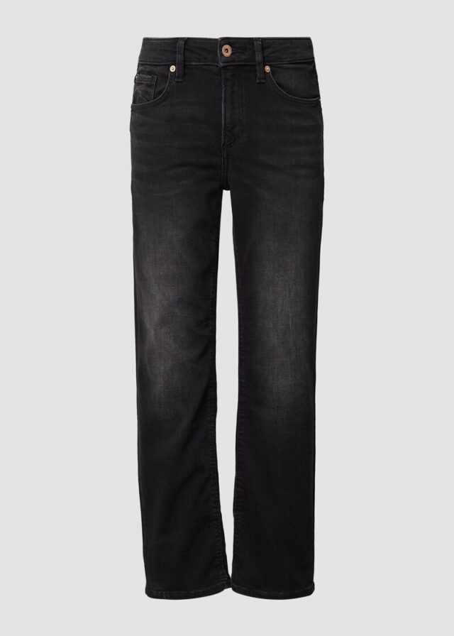 Ankle-Jeans Catie / Slim Fit / Mid Rise / Straight Leg / Super Stretch