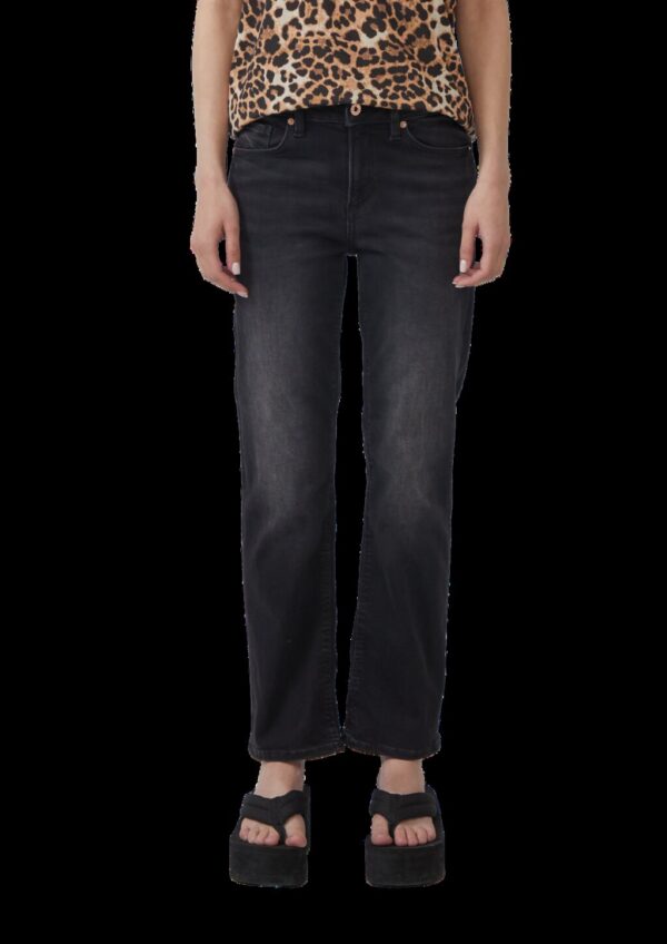 Ankle-Jeans Catie / Slim Fit / Mid Rise / Straight Leg / Super Stretch