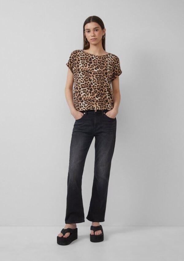 Ankle-Jeans Catie / Slim Fit / Mid Rise / Straight Leg / Super Stretch