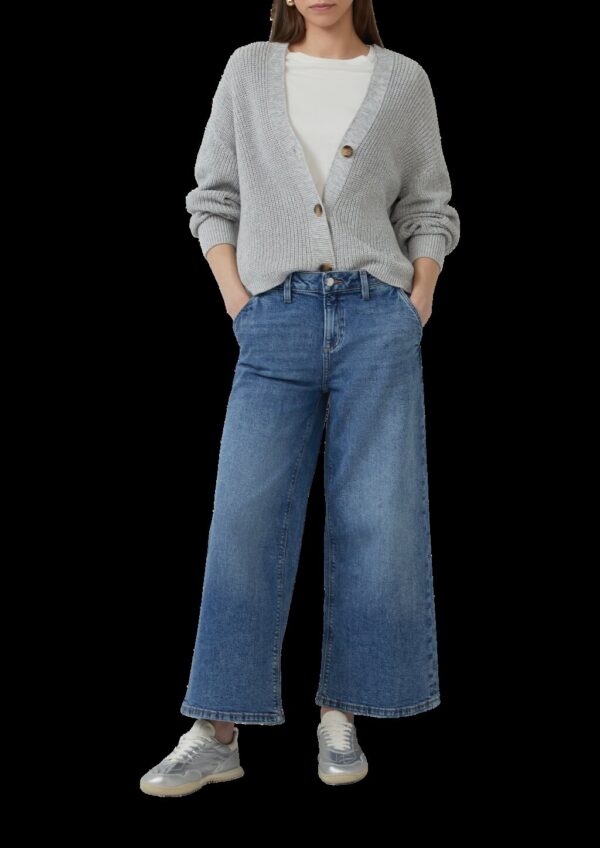 Culotte Catie / Slim Fit / Mid Rise / Wide Leg