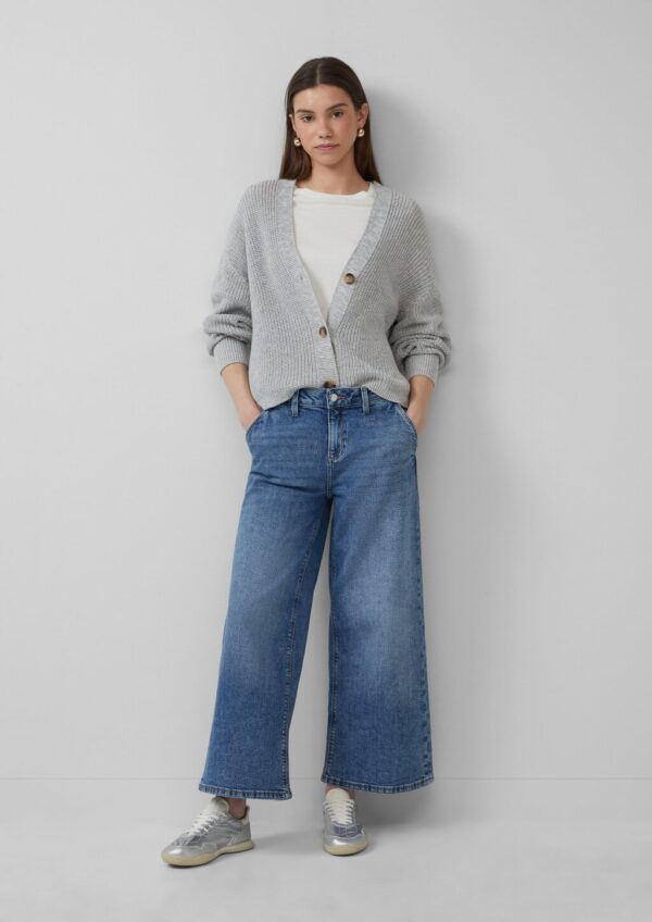 Culotte Catie / Slim Fit / Mid Rise / Wide Leg