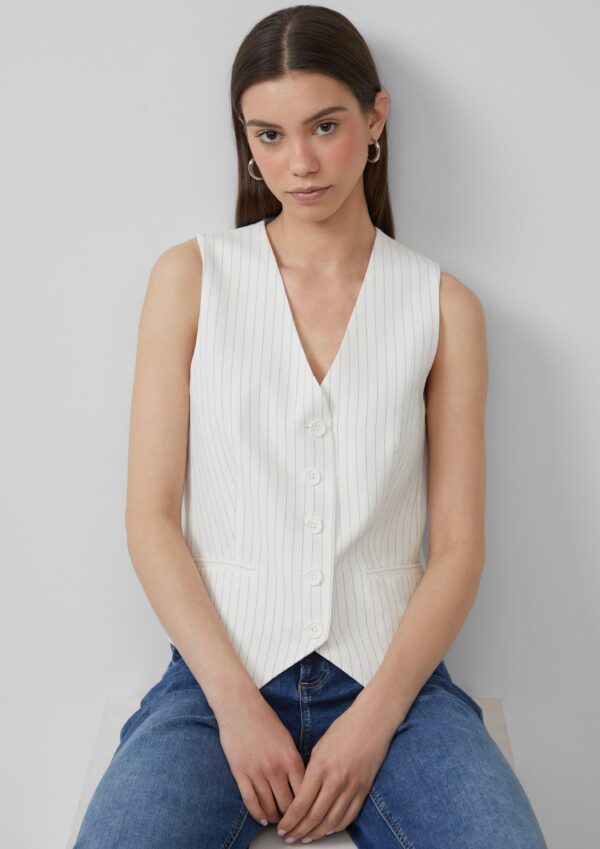 Nadelstreifen-Weste