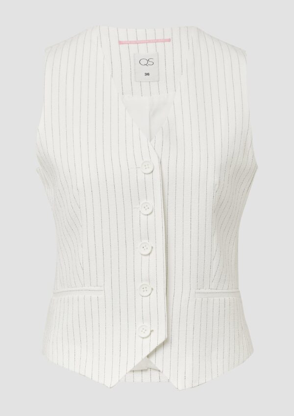 Nadelstreifen-Weste