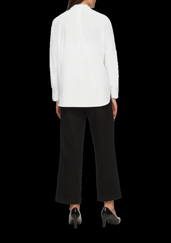 Hemdbluse im Relaxed Fit mit Applikation