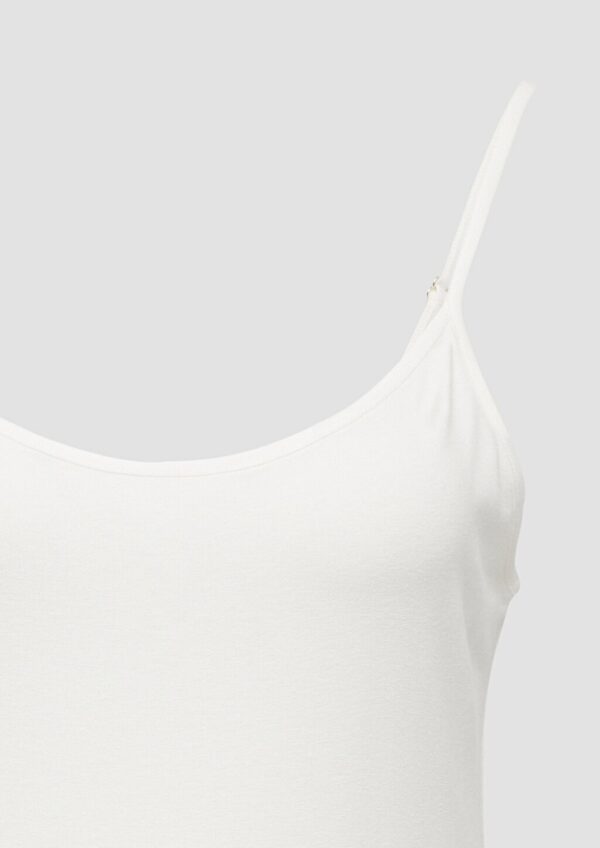 Spaghettiträger-Top im Slim Fit aus Viskosemix