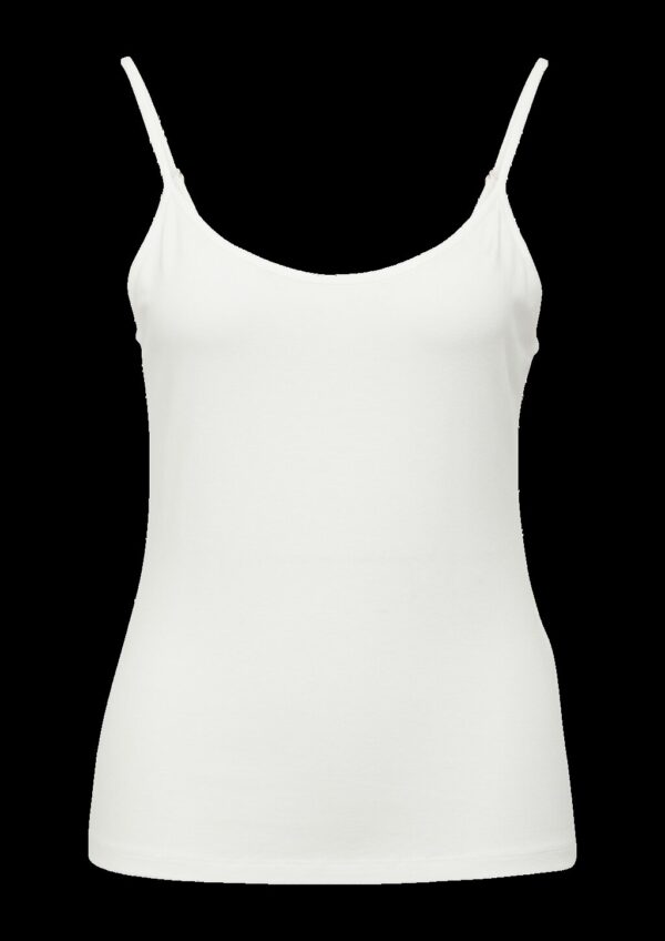 Spaghettiträger-Top im Slim Fit aus Viskosemix