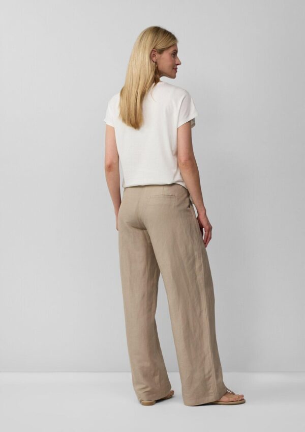 Blusenshirt aus Viskosemix mit Stickerei