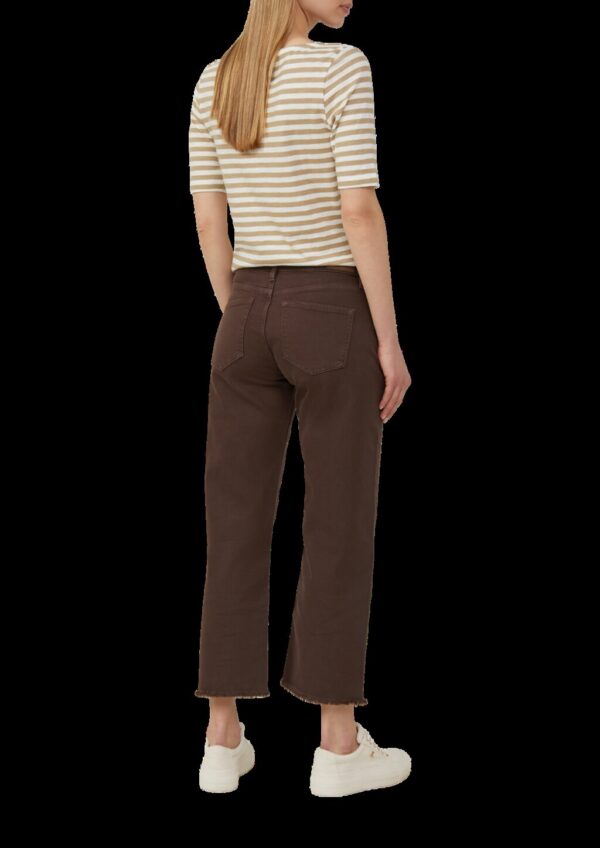 Cropped Jeans Karolin / Regular Fit / Mid Rise / Straight Leg / offener Saum