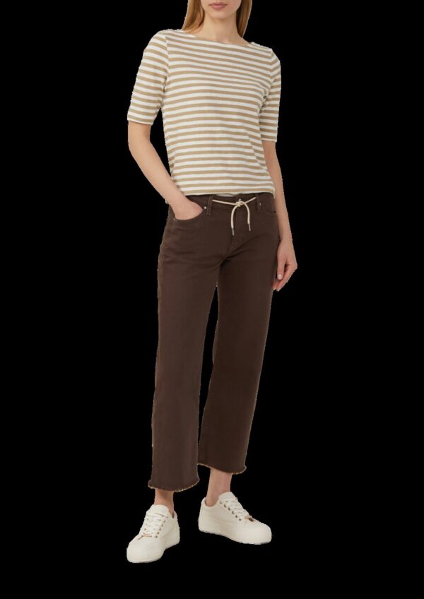 Cropped Jeans Karolin / Regular Fit / Mid Rise / Straight Leg / offener Saum