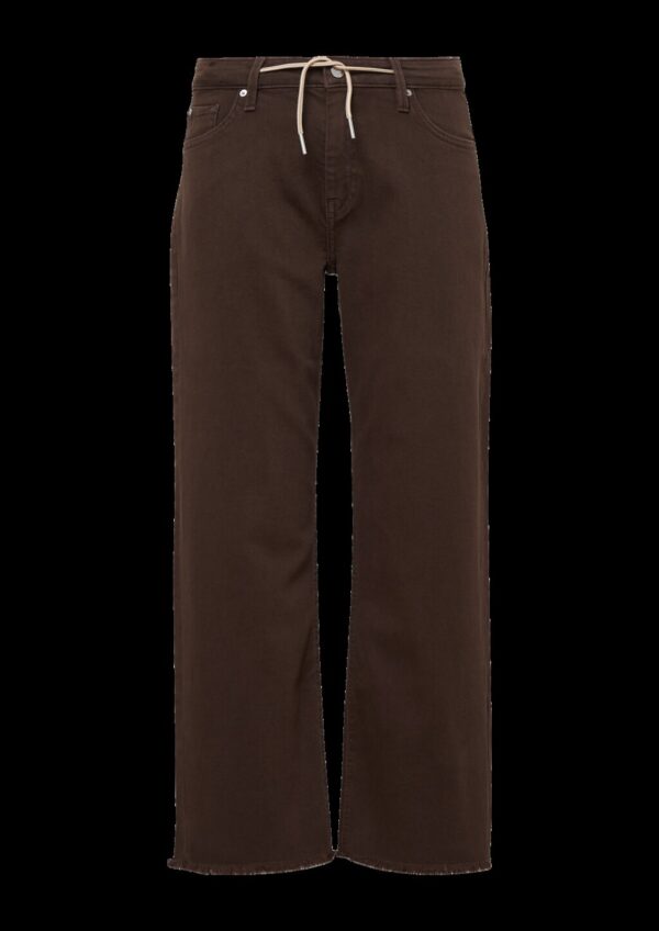 Cropped Jeans Karolin / Regular Fit / Mid Rise / Straight Leg / offener Saum