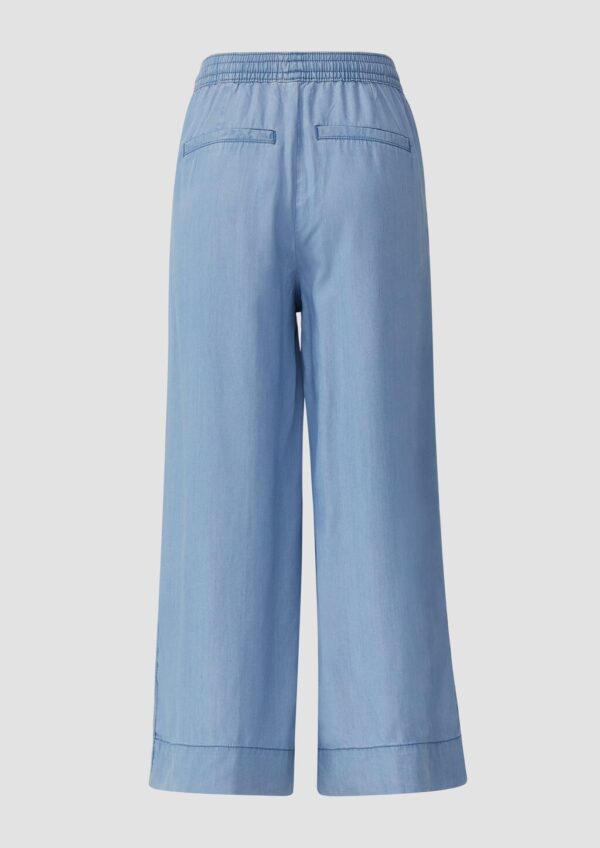 Lyocell-Culotte Suri / Relaxed Fit / High Rise / Wide Leg / Elastikbund