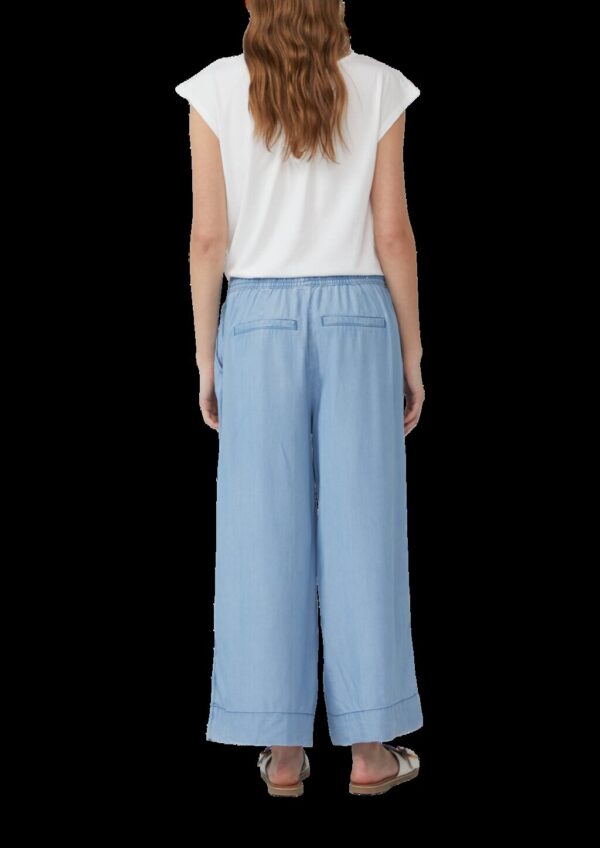 Lyocell-Culotte Suri / Relaxed Fit / High Rise / Wide Leg / Elastikbund