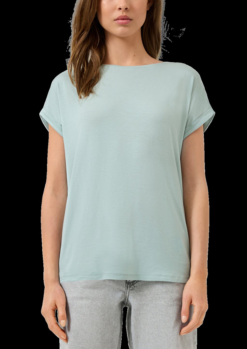 T-Shirt aus Lyocellmix